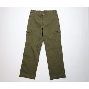 Vtg 70s 80s Boy Scouts of America Mens 36x32 Wide Leg Uniform Cargo Pants USA